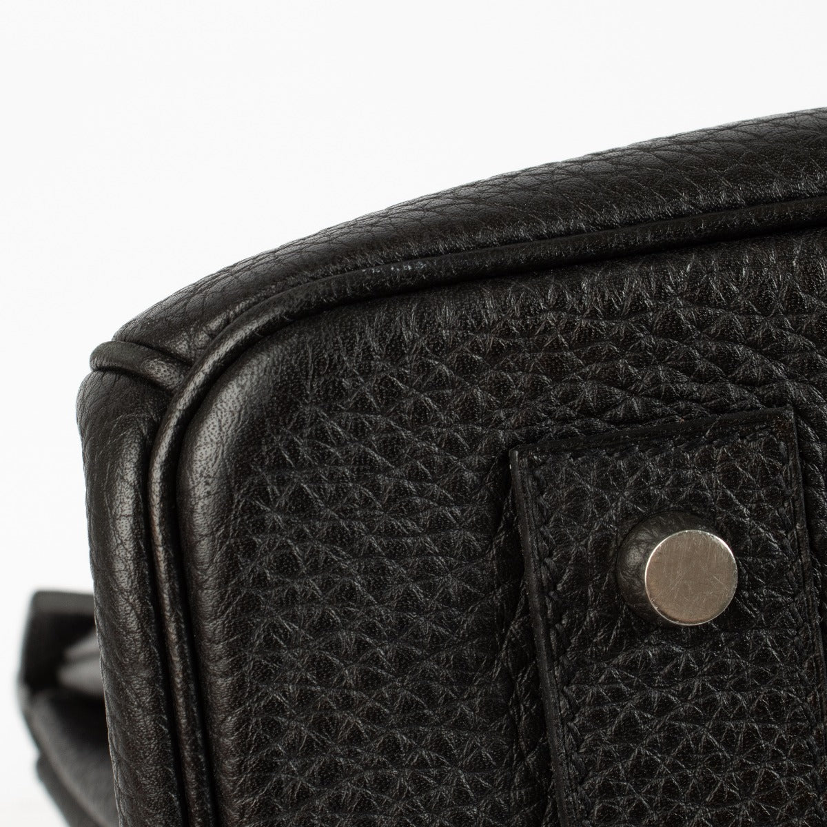 Hermès JPG Schouder Birkin 42 Zwart Clemence PHW