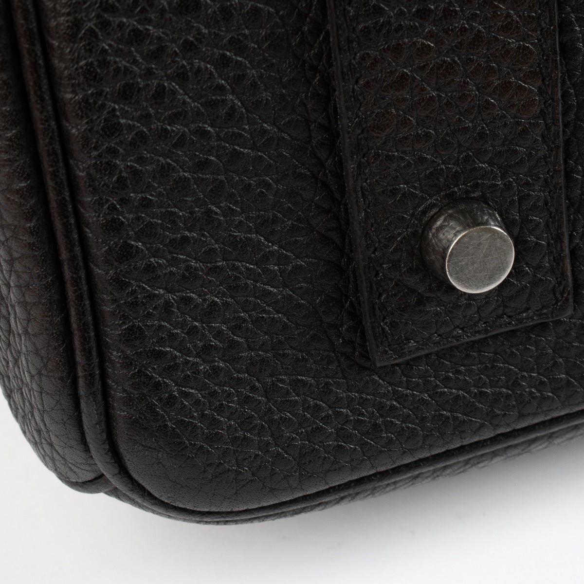Hermès JPG Schouder Birkin 42 Zwart Clemence PHW