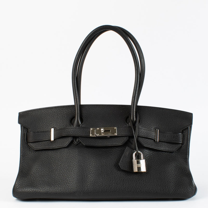 Hermès JPG Shoulder Birkin 42 Black Clemence PHW