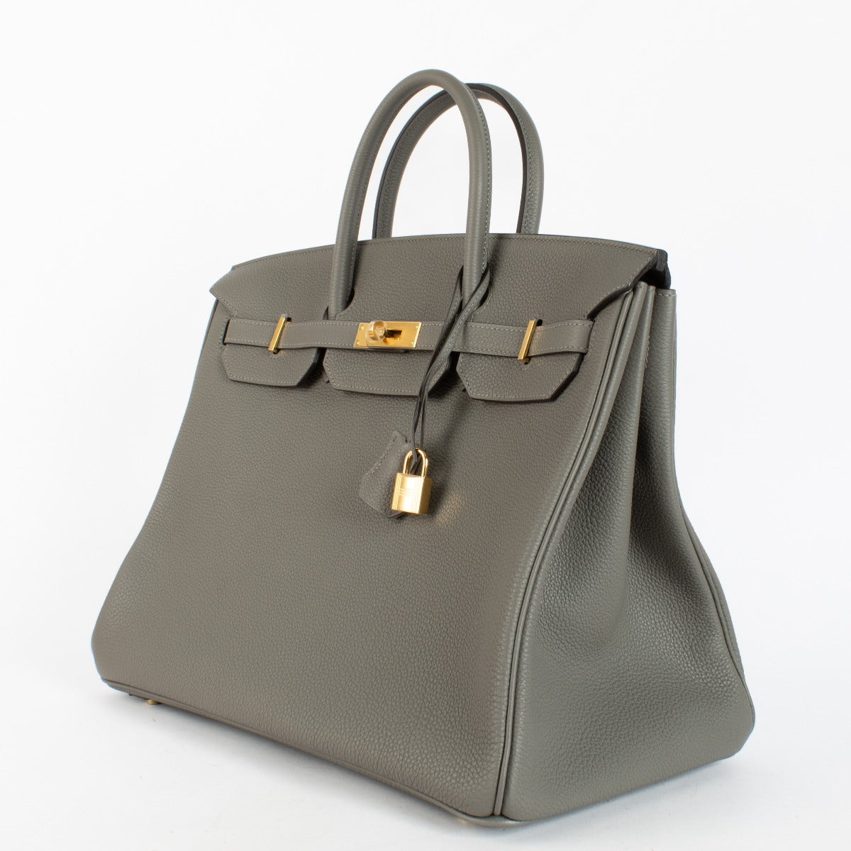 Hermès Birkin 40 Gris Meyer Togo GHW