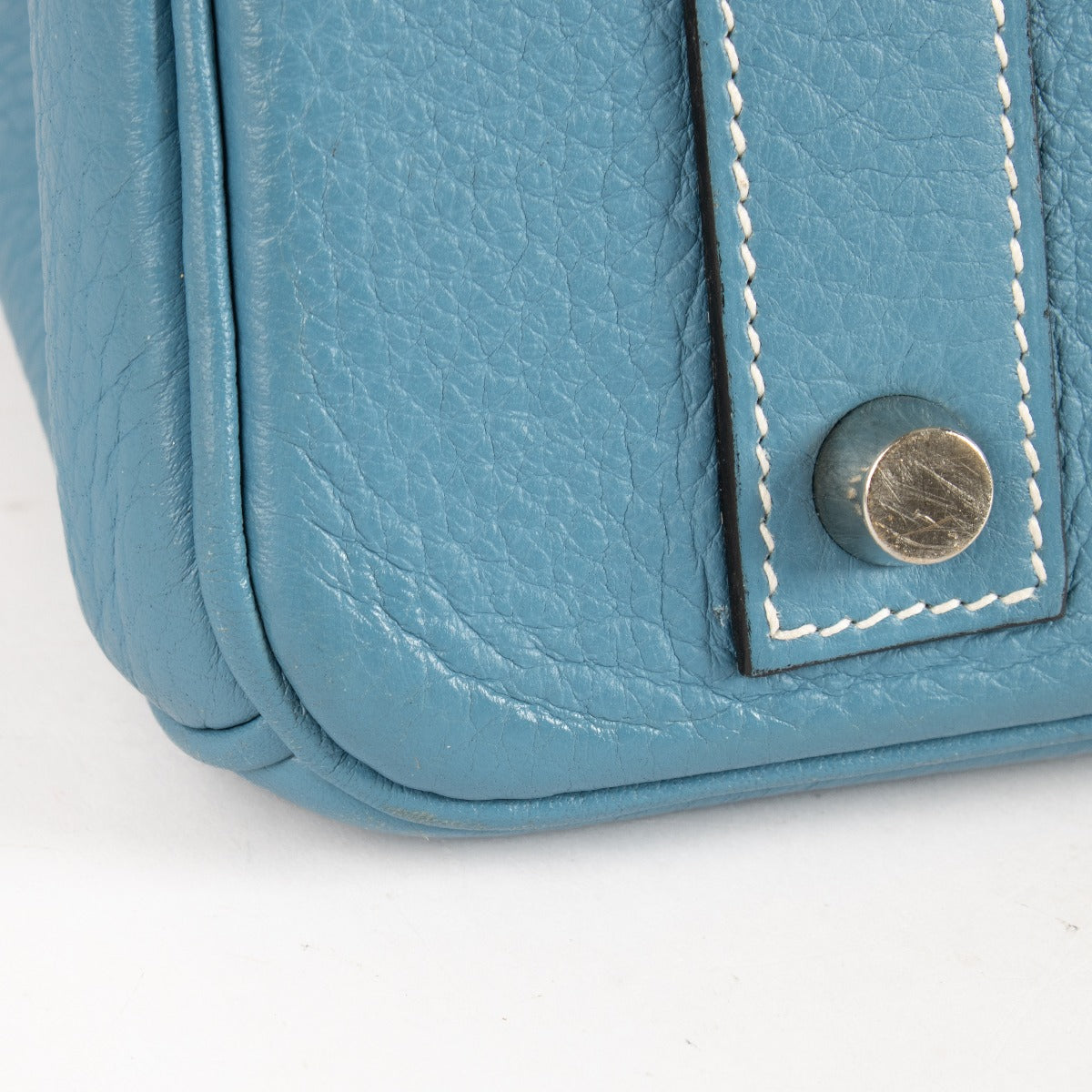 Hermès Birkin 40 Bleu Jean Clemence PHW