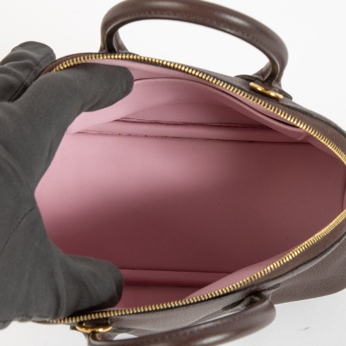 Hermès Bolide 1923 Mini Verso Rouge Sellier/Mauve Sylvestre GHW