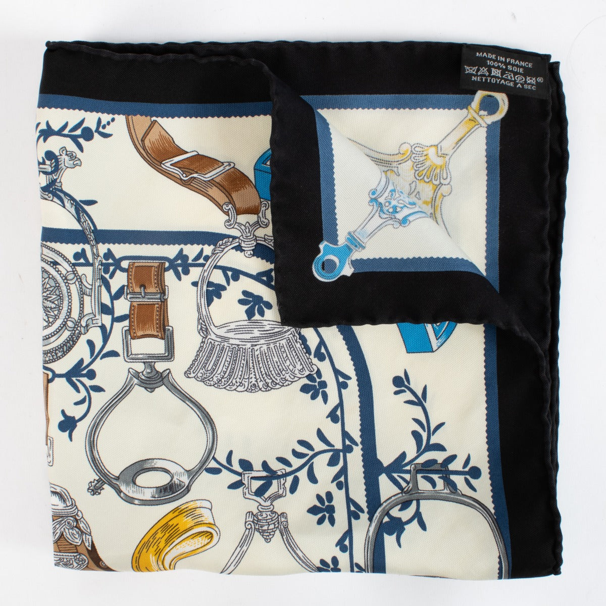 Hermès Etriers Gavroches 45 Scarf