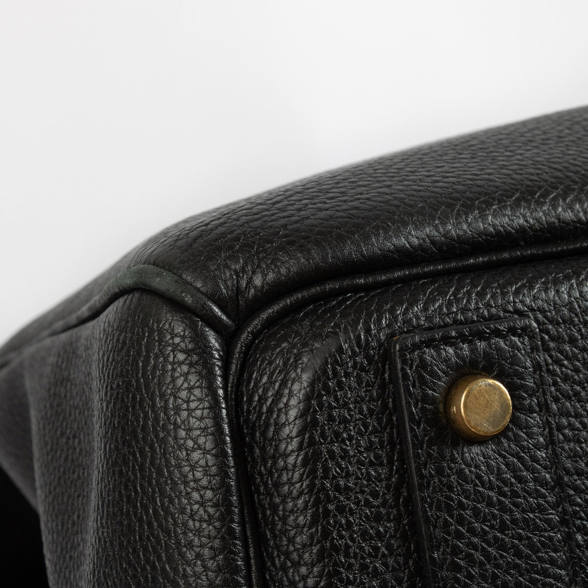 Hermès HAC Haut à Courroies 50 Zwart Togo GHW