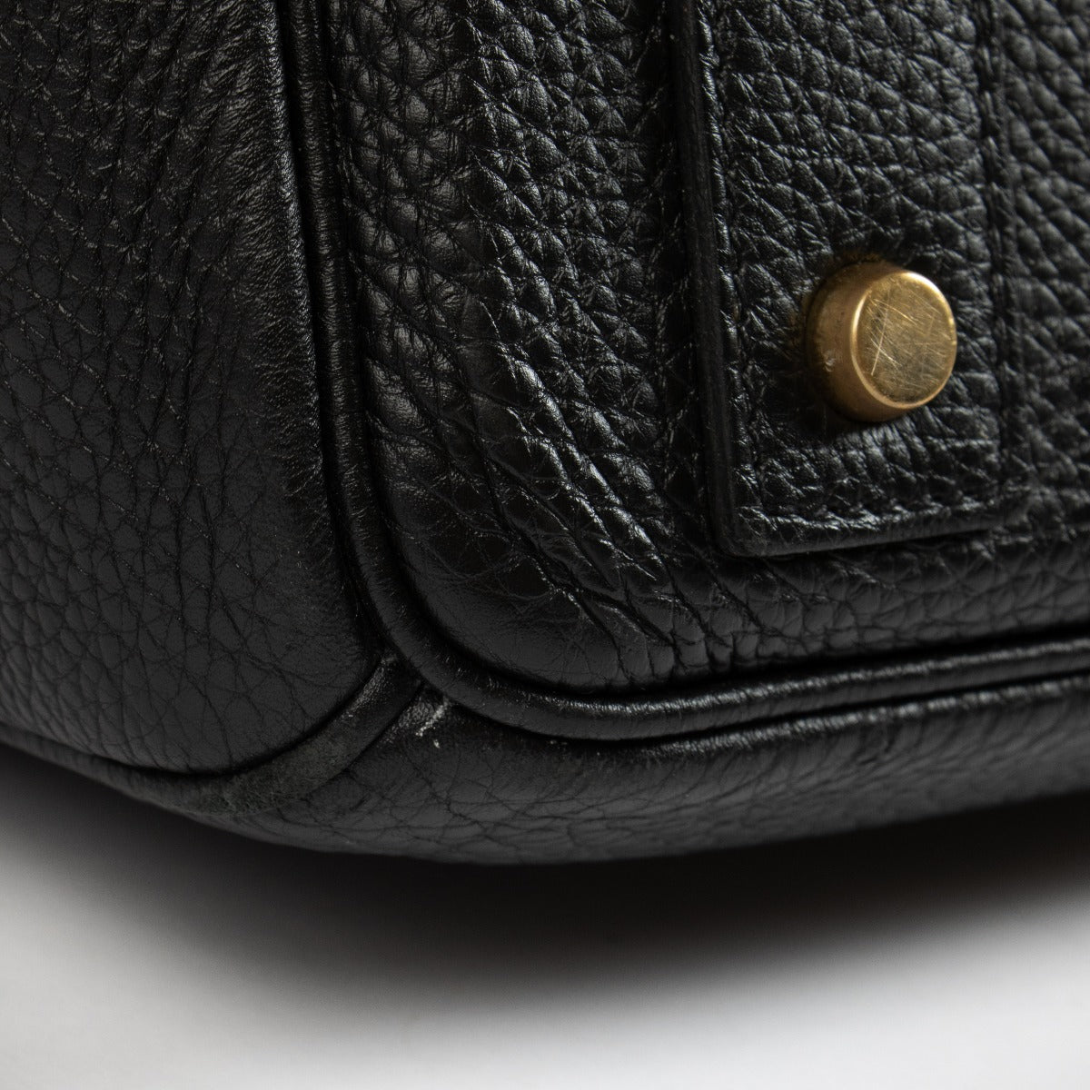 Hermès HAC Haut à Courroies 50 Zwart Togo GHW
