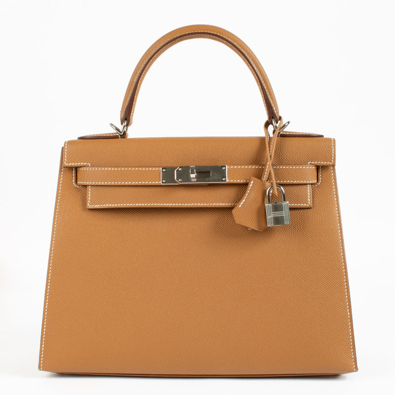 Hermès Kelly 28 Gold Epsom PHW