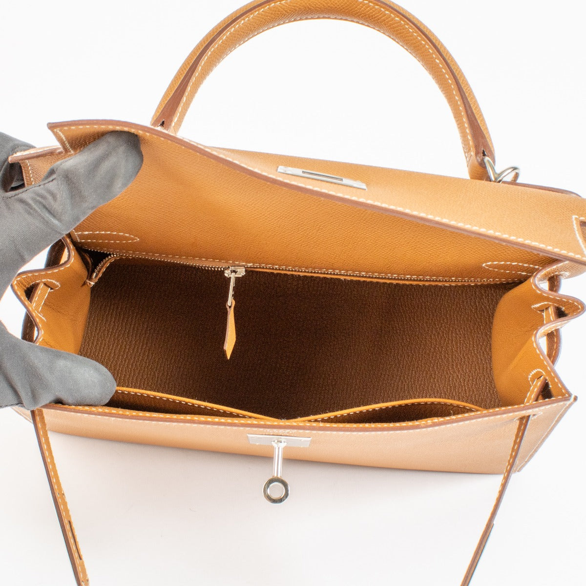 Hermès Kelly 28 Gold Epsom PHW