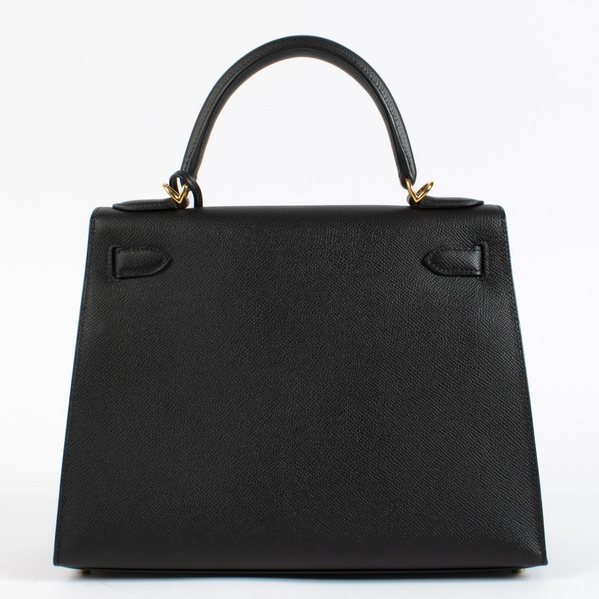 Hermès Kelly 28 Black Epsom GHW
