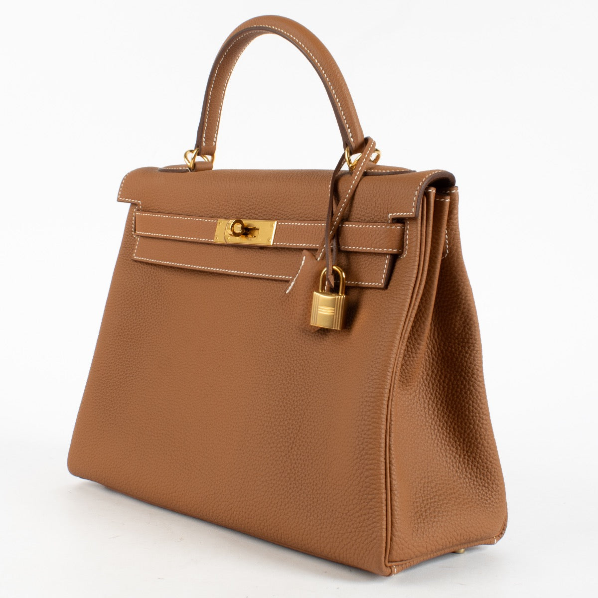 Hermès Kelly 32 Gold Togo GHW