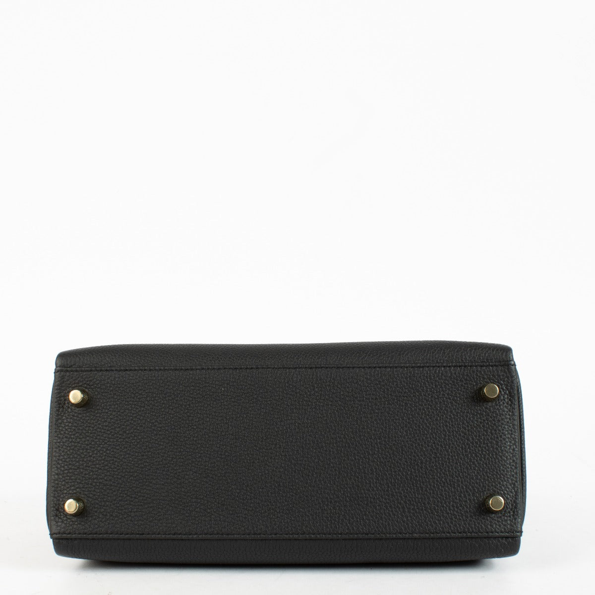Hermès Kelly 28 Zwart Togo GHW