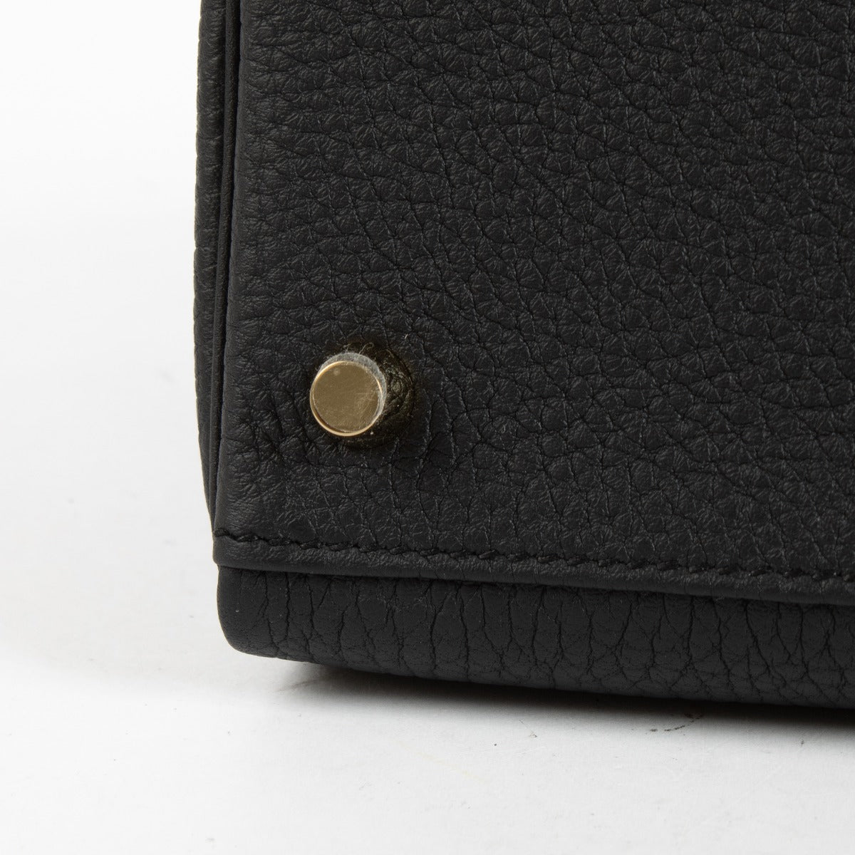 Hermès Kelly 32 Noir Togo GHW