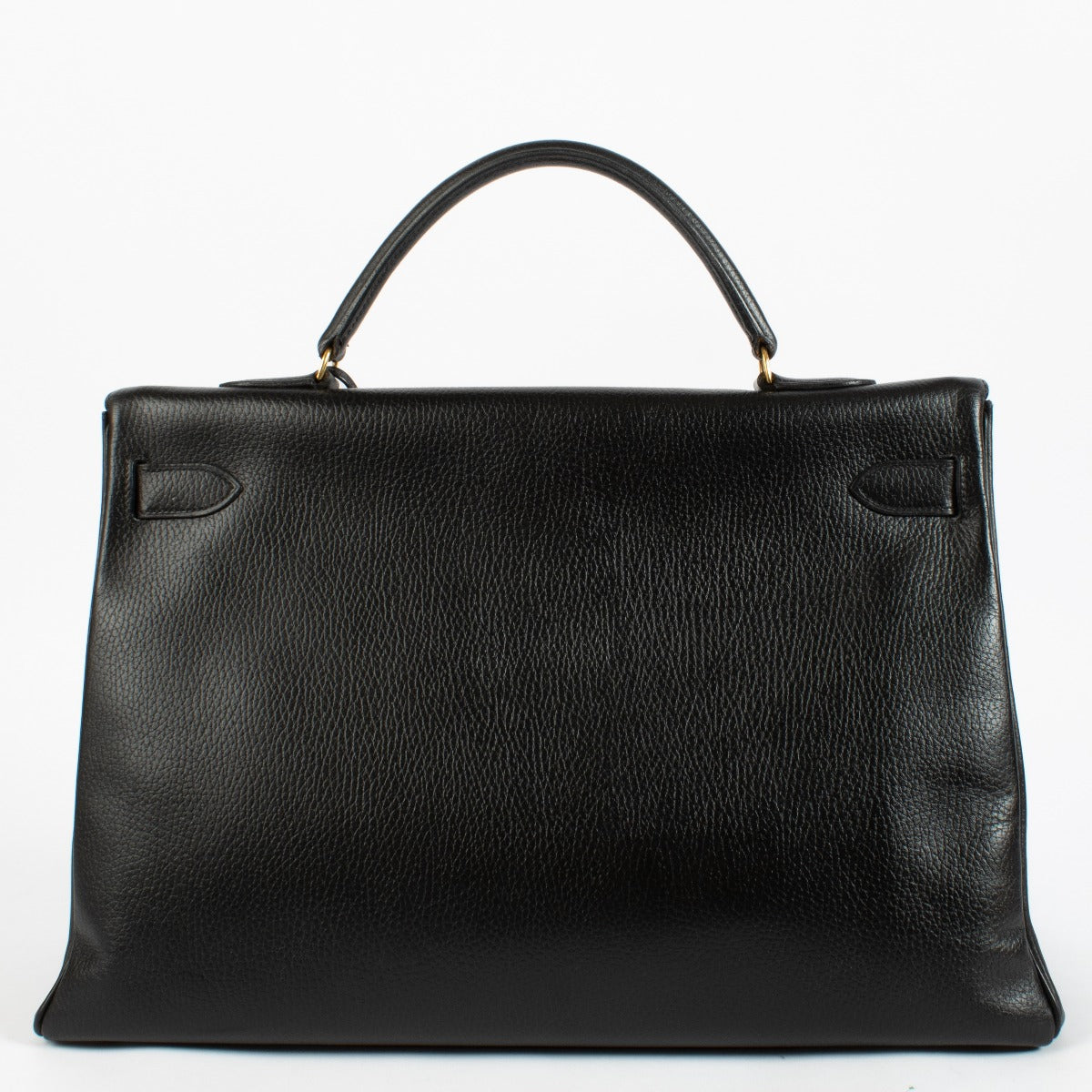 Hermès Kelly 40 Zwart Ardennes GHW