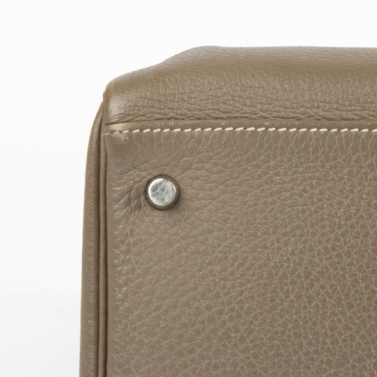 Hermès Kelly 40 Etoupe Clemence PHW