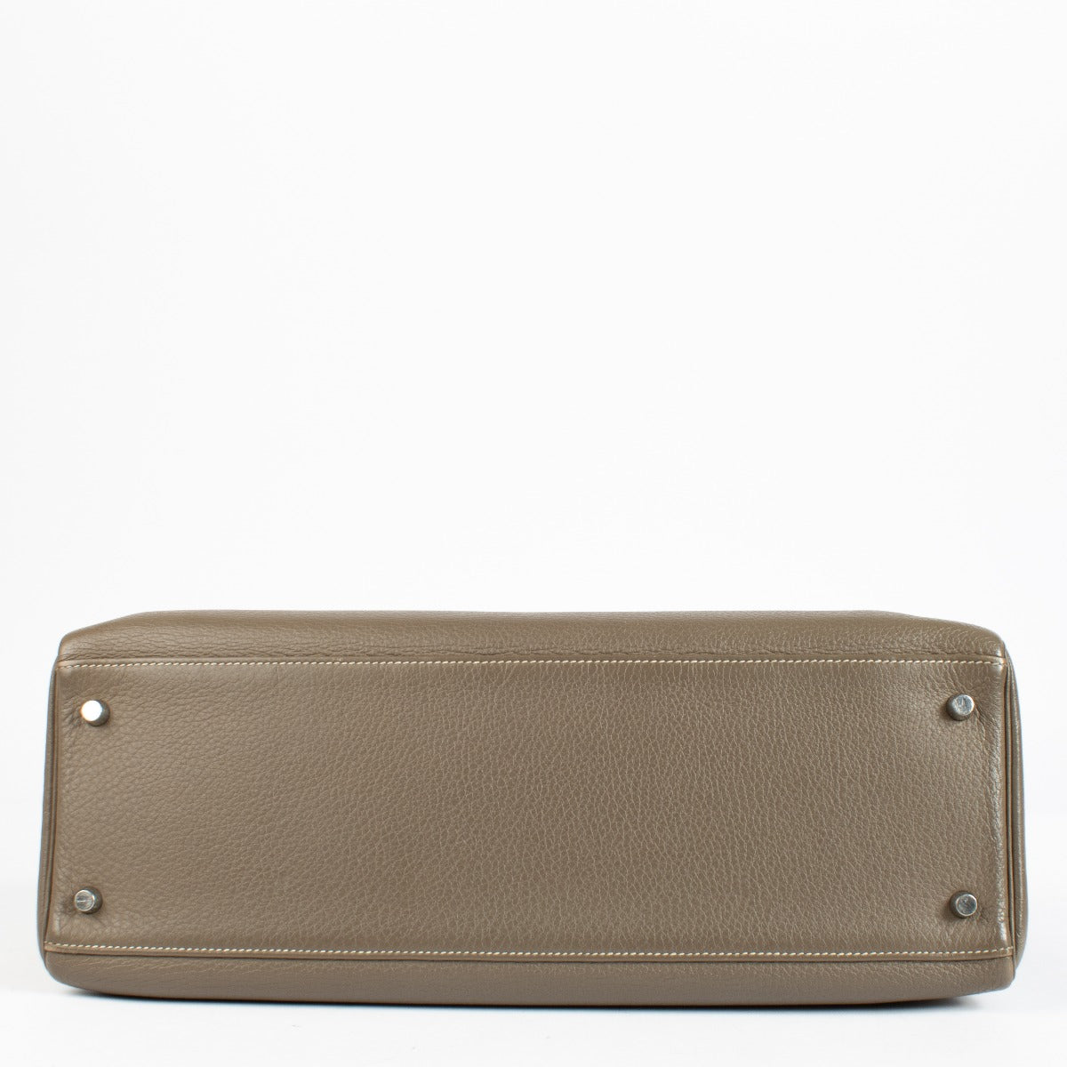Hermès Kelly 40 Etoupe Clemence PHW
