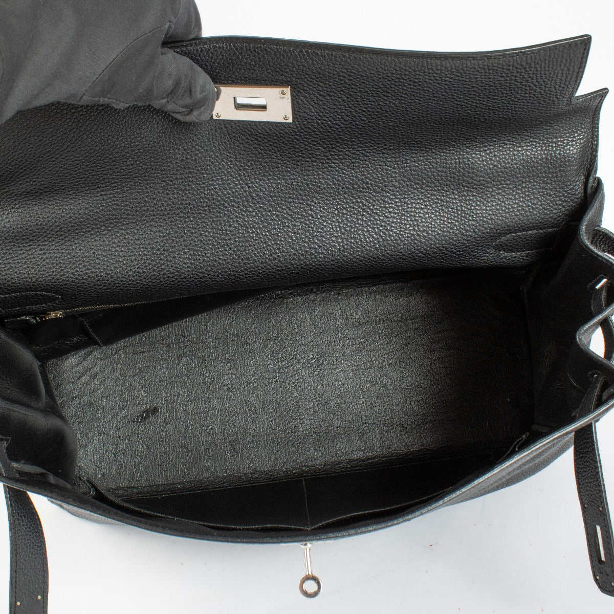 Hermès Kelly 40 Noir Togo Quincaillerie Palladium