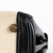 shop 100% authentic second hand Hermès Vintage Kelly 28 Toile H Canvas/Box GHW on Labellov.com