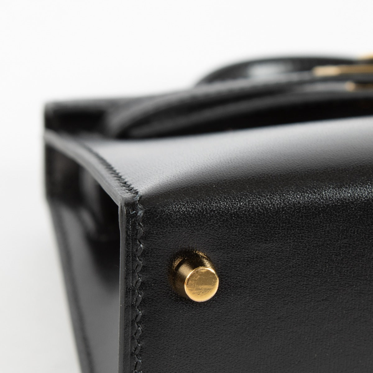 Hermès Kelly Mini II Black Box GHW