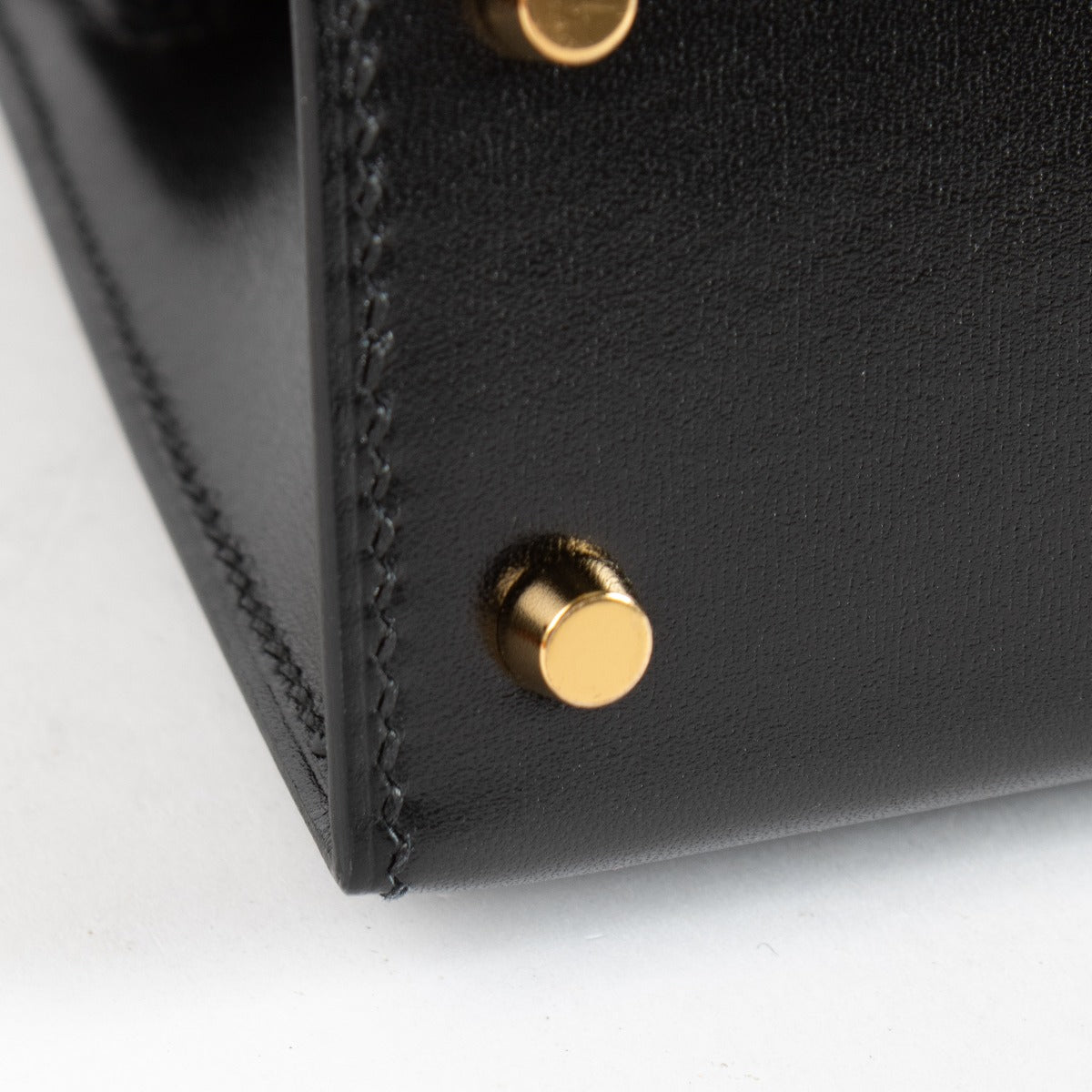 Hermès Kelly Mini II Black Box GHW