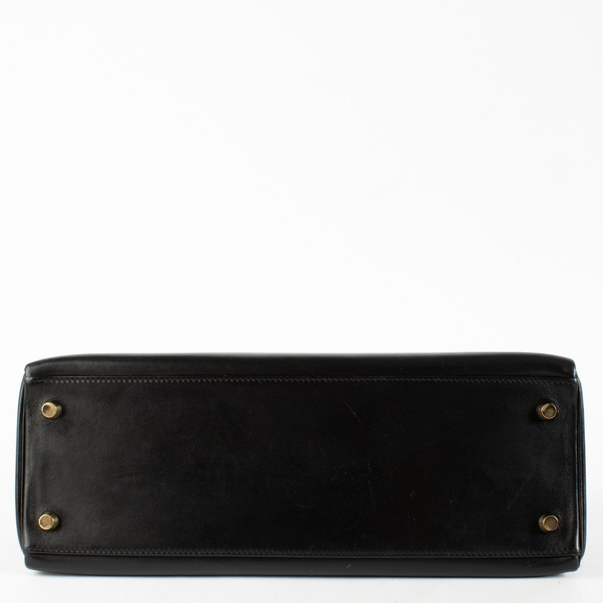 shop 100% authentic second hand Hermès Vintage Kelly 32 Black Box GHW on Labellov.com