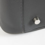 Authentic pre-loved Hermès Lindy 34 in Ardoise Swift leather with palladium hardware, available at Labellov.com.