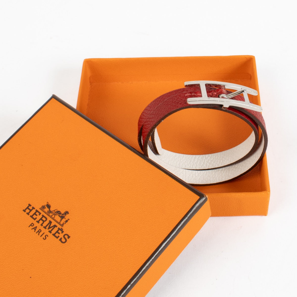 shop 100% authentic second hand Hermès Behapi Bracelet - Size T2 on Labellov.com