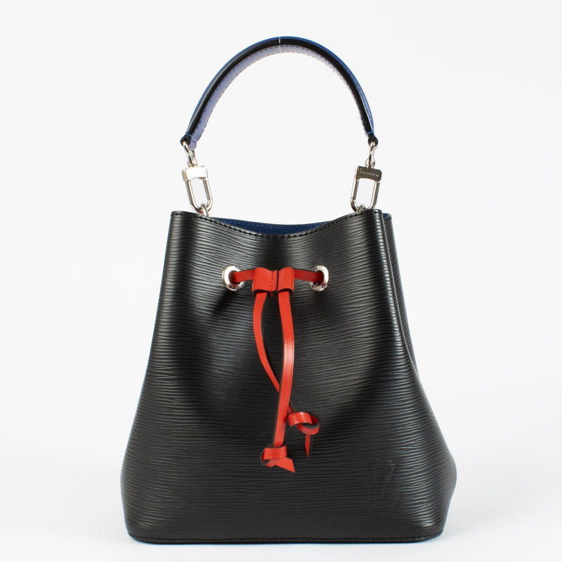 Authentic pre-loved Louis Vuitton Blue Epi BB Néonoé Bucket Bag on Labellov.com