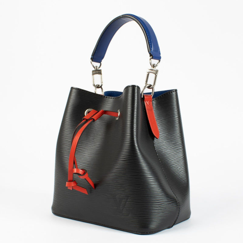 Authentic pre-loved Louis Vuitton Blue Epi BB Néonoé Bucket Bag on Labellov.com