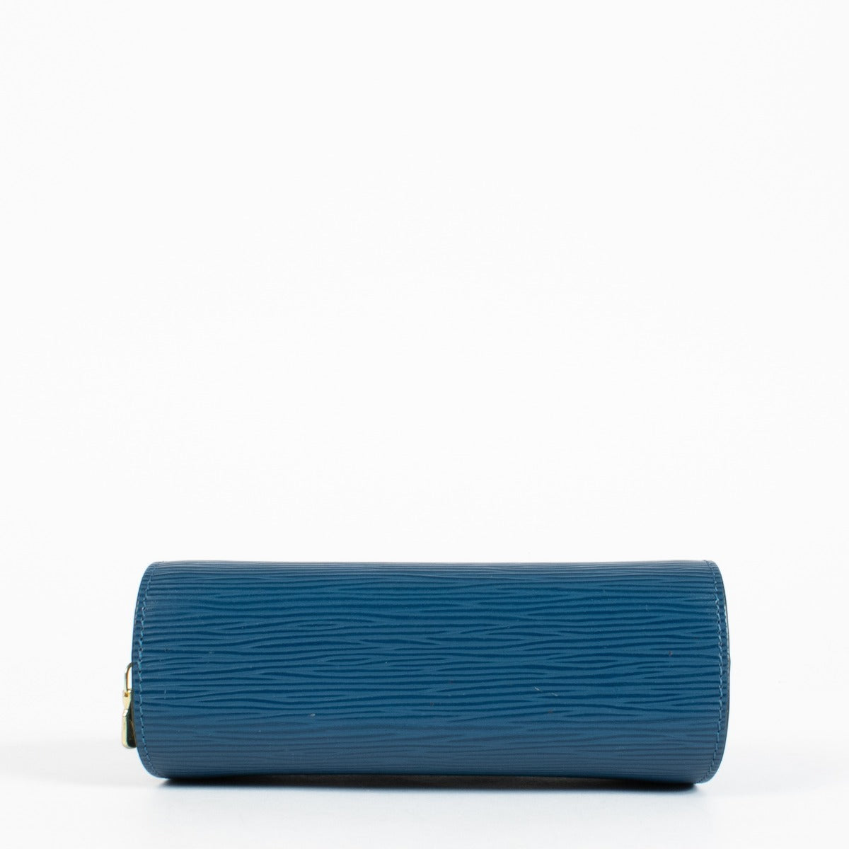Pochette Louis Vuitton Dauphine PM en cuir Épi bleu Tolède
