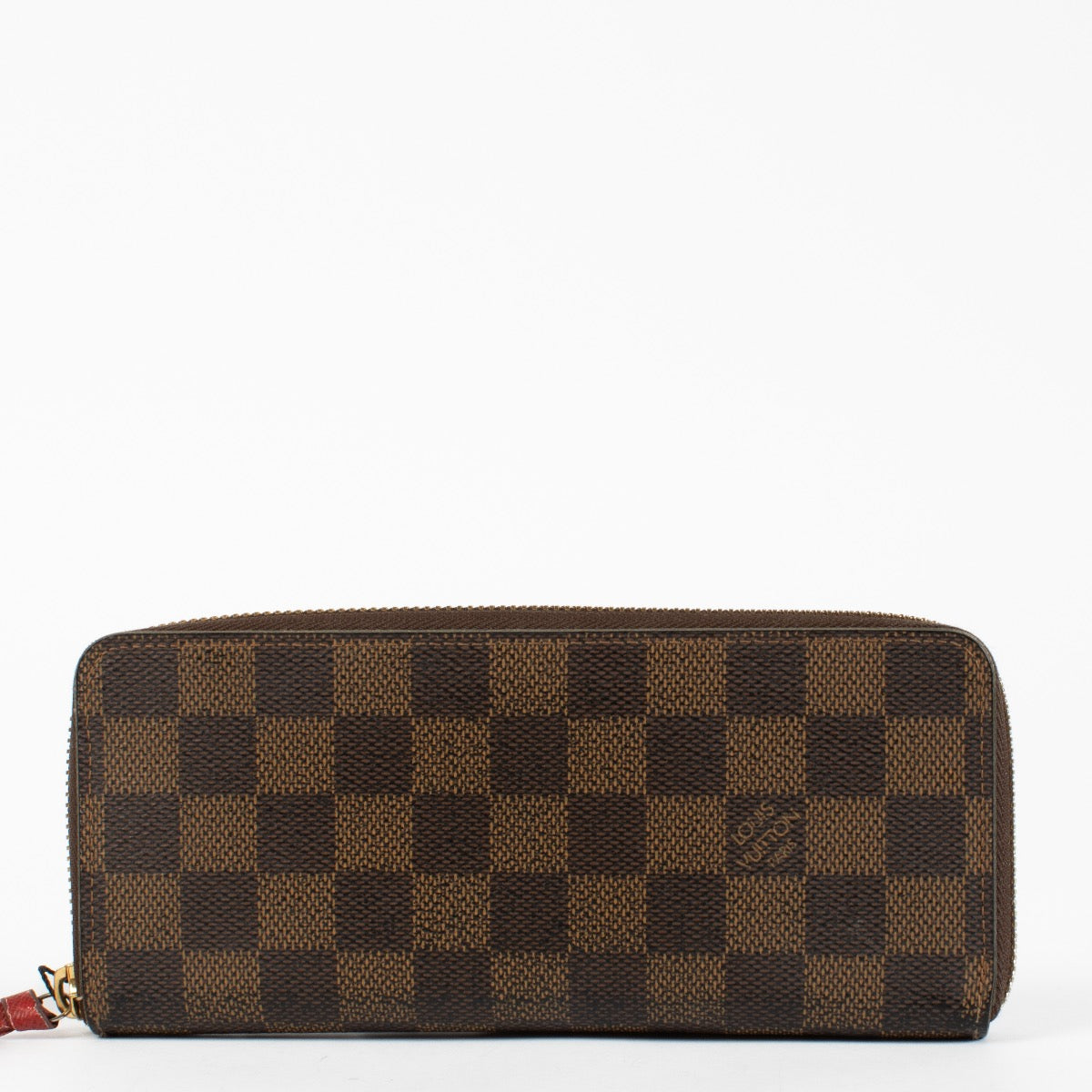 Portefeuille Clemence Louis Vuitton Damier Ebene