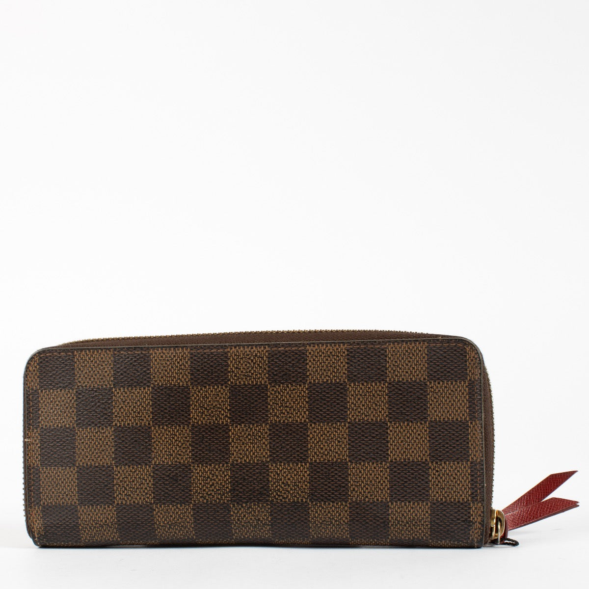 Portefeuille Clemence Louis Vuitton Damier Ebene