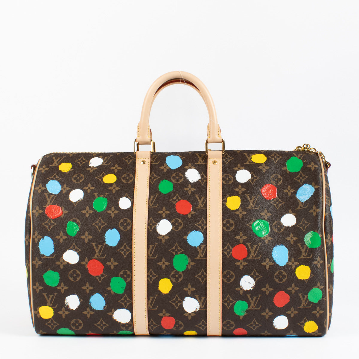 Louis Vuitton x Yayoi Kusama Keepall 45 Monogram Dots Infinity