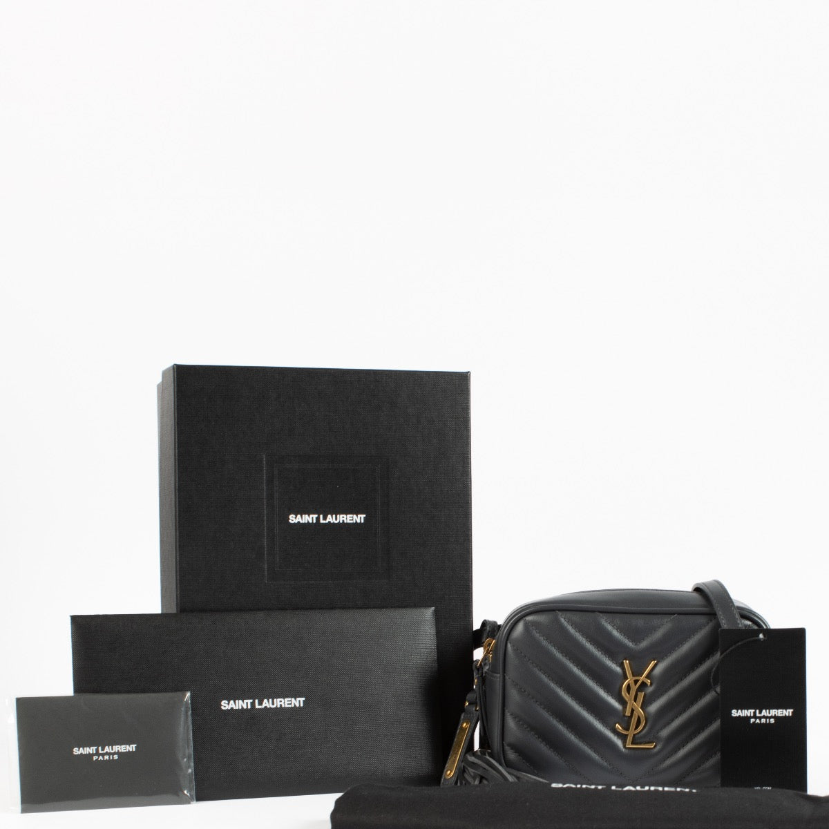 Shop authentic Saint Laurent Petrol Lou Belt Bag on www.labellov.com