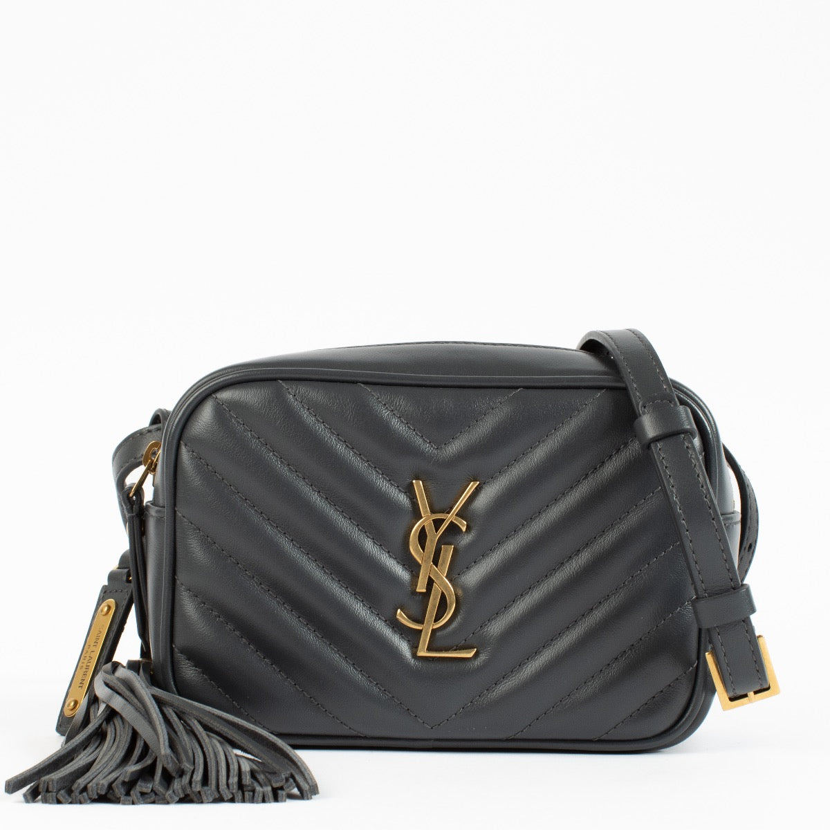 Shop authentic Saint Laurent Petrol Lou Belt Bag on www.labellov.com