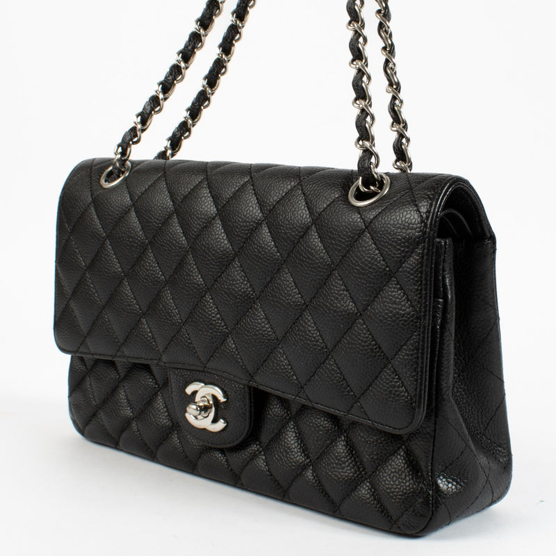 shop 100% authentic second hand Chanel Black Caviar Medium Classic 11.12 Bag on Labellov.com