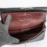 shop 100% authentic second hand Chanel Black Lambskin Medium Classic 11.12 Bag on Labellov.com