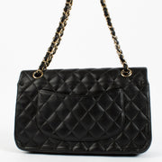 shop 100% authentic second hand Chanel Black Lambskin Medium Classic 11.12 Bag on Labellov.com