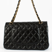 shop 100% authentic second hand Chanel Black Lambskin Medium Classic 11.12 Bag on Labellov.com
