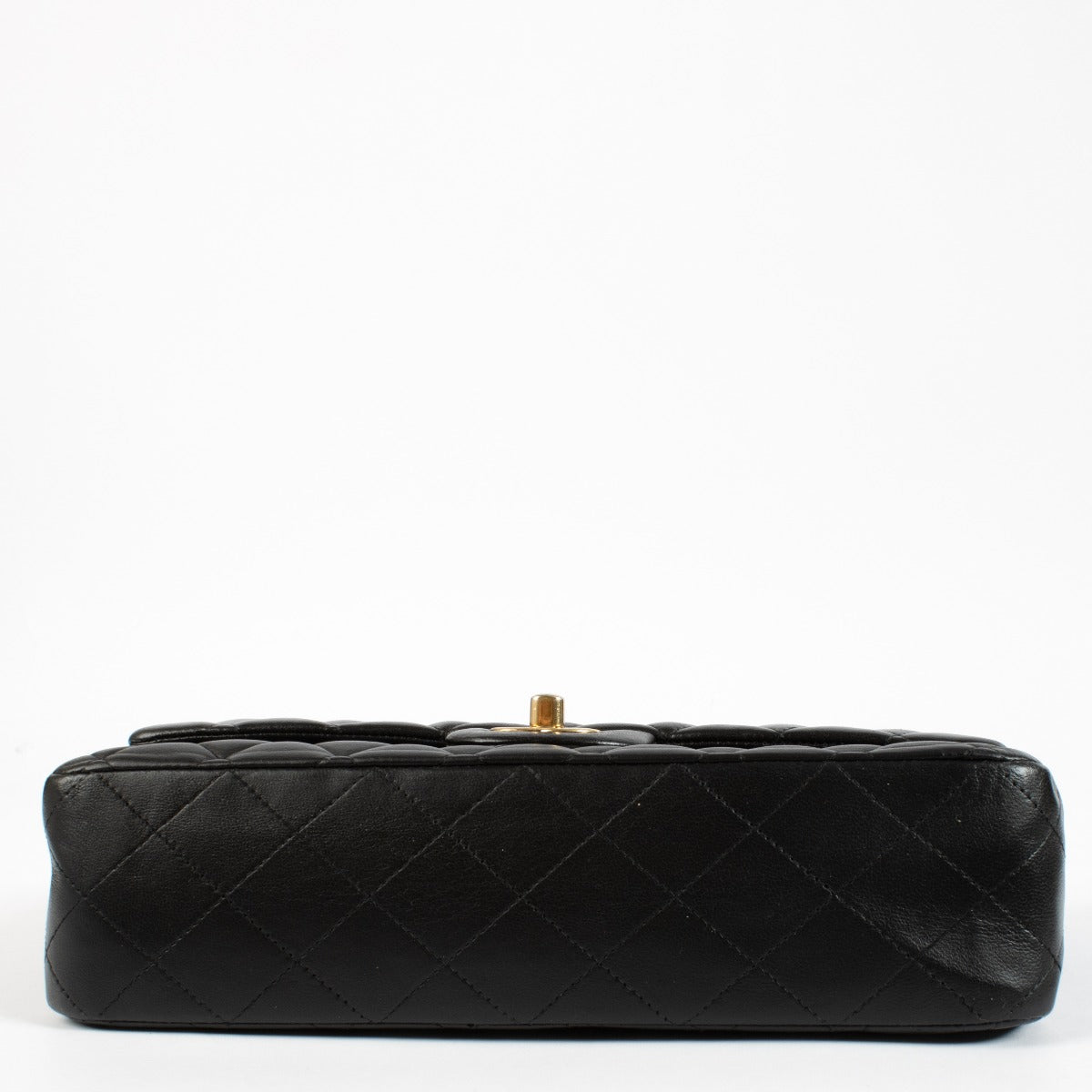 shop 100% authentic second hand Chanel Black Lambskin Medium Classic 11.12 Bag on Labellov.com