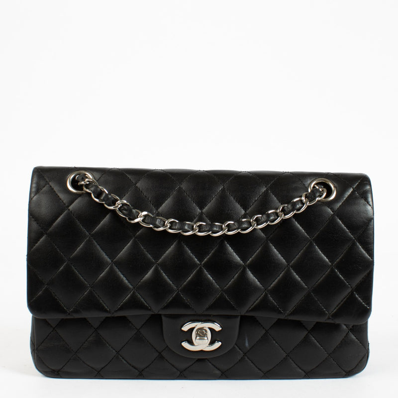 Authentic pre-loved Chanel Black Medium Classic 11.12 Flap Bag on Labellov.com