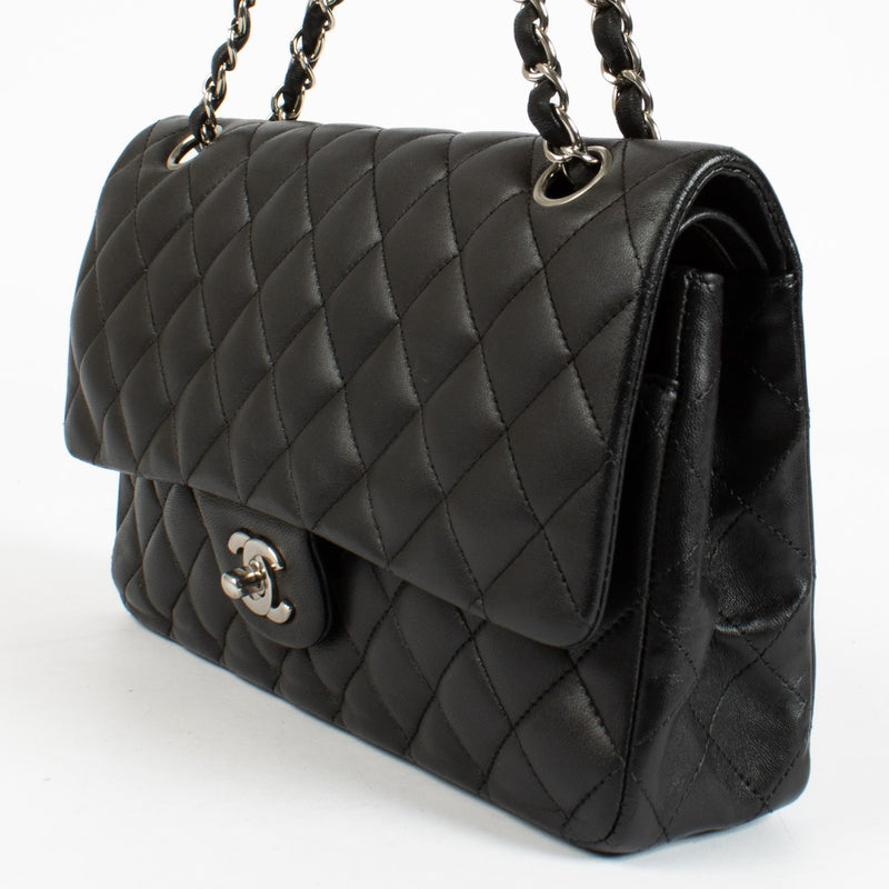 Authentic pre-loved Chanel Black Medium Classic 11.12 Flap Bag on Labellov.com