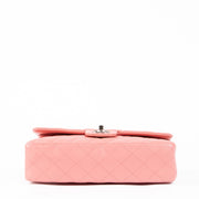 Shop safe online at Labellov in Antwerp, Brussels and Knokke this 100% authentic second hand Chanel Pink Lambskin Medium Classic 11.12 Handbag
