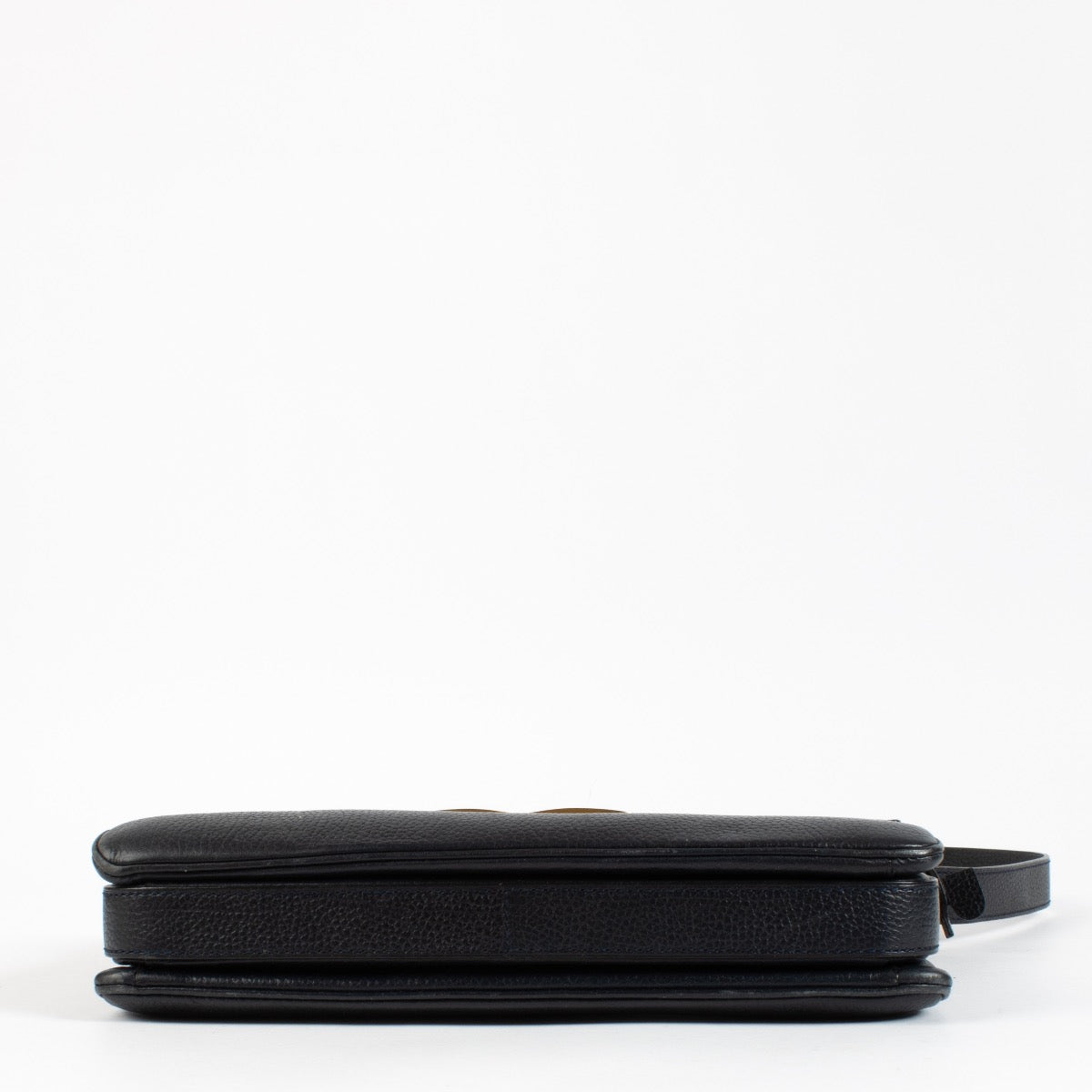 Delvaux Blue Leather D Shoulder Bag