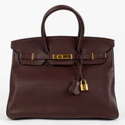 Hermès Birkin 35 Bordeaux Togo GHW