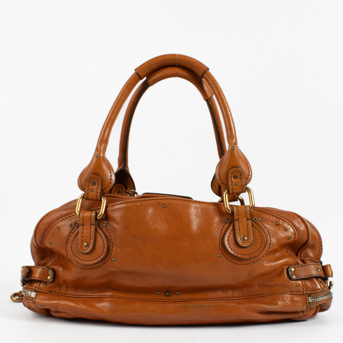 Chloé Camel Zippy Paddington Grote Tas