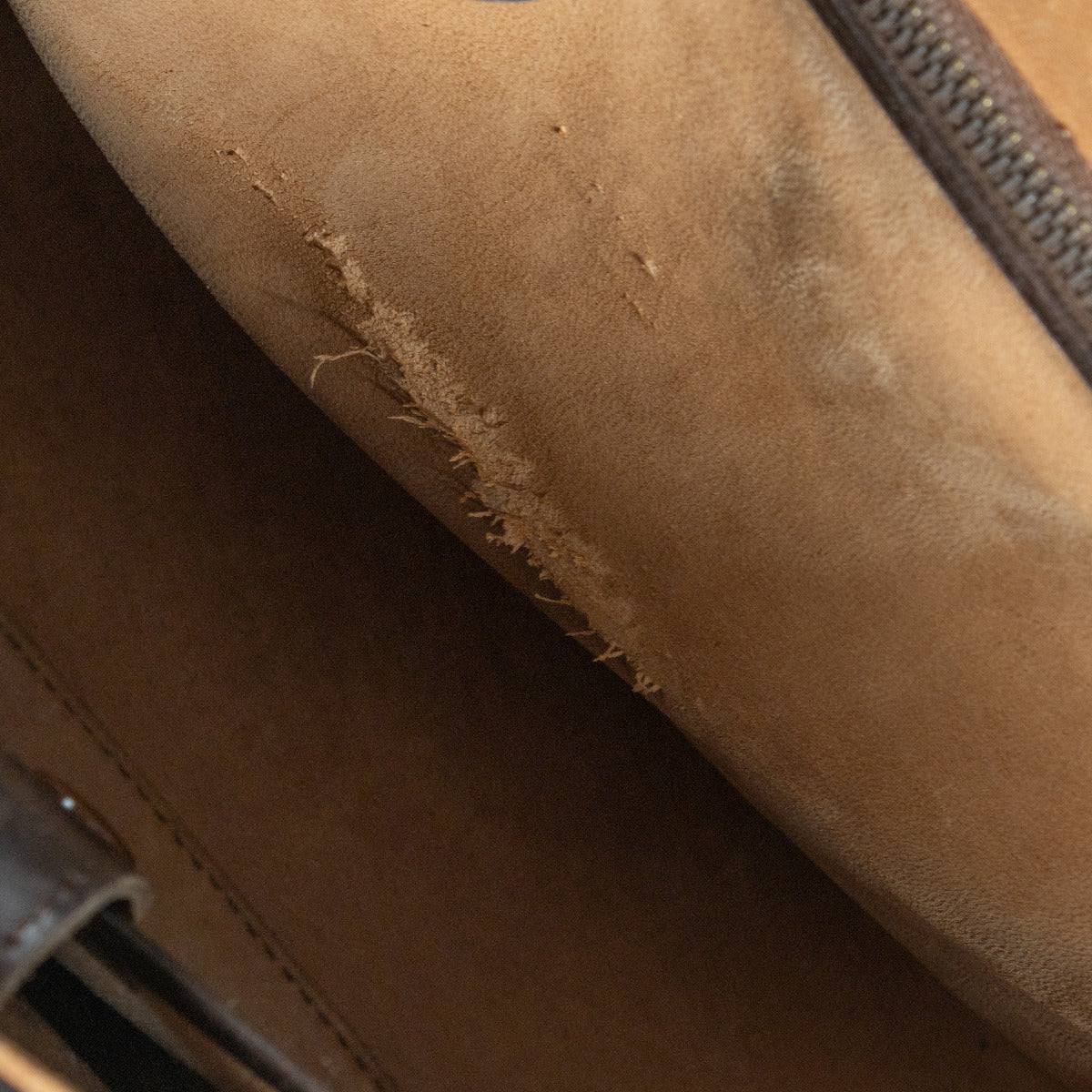 Delvaux Brown Leather Brillant MM Bag