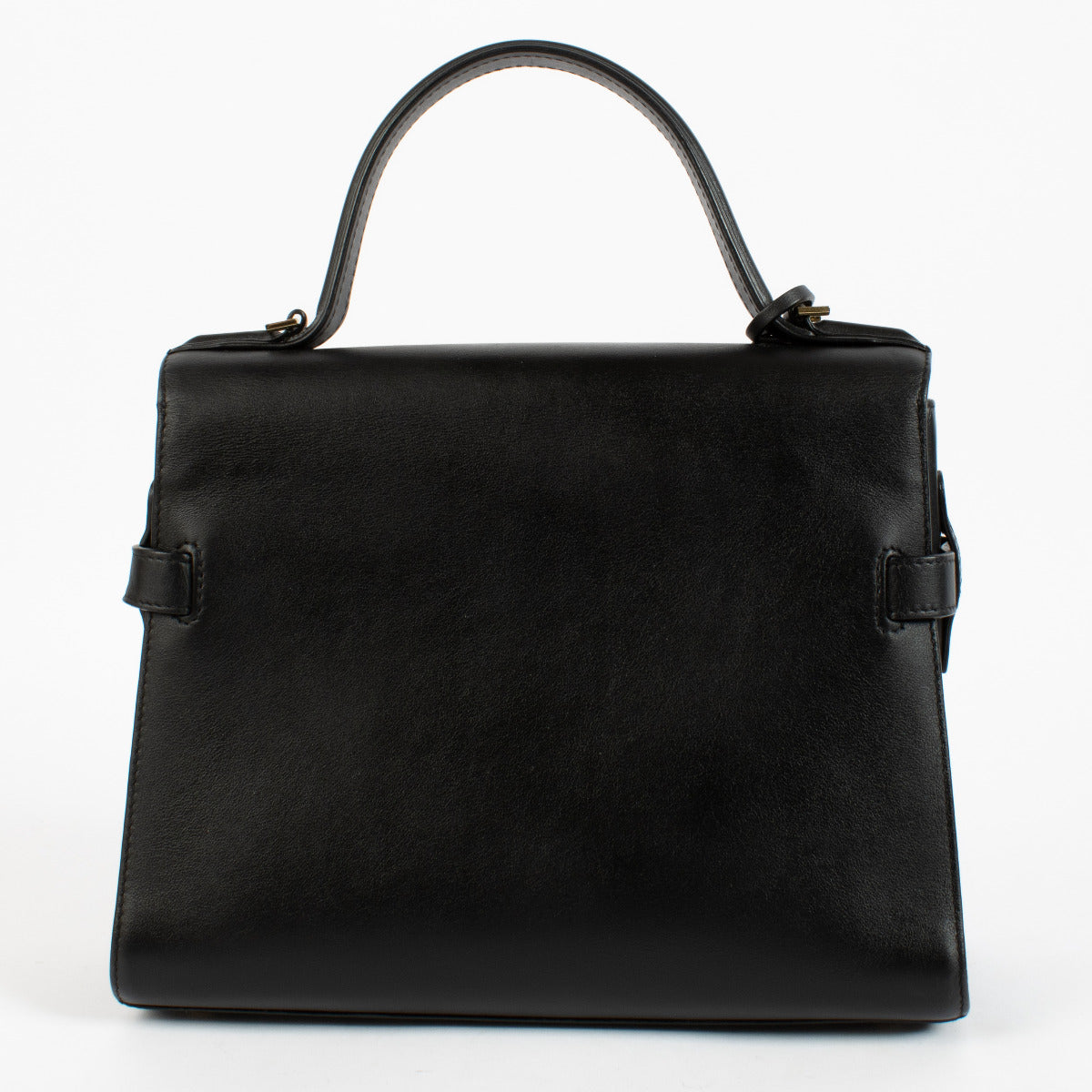 Delvaux Black Tempete MM Bag