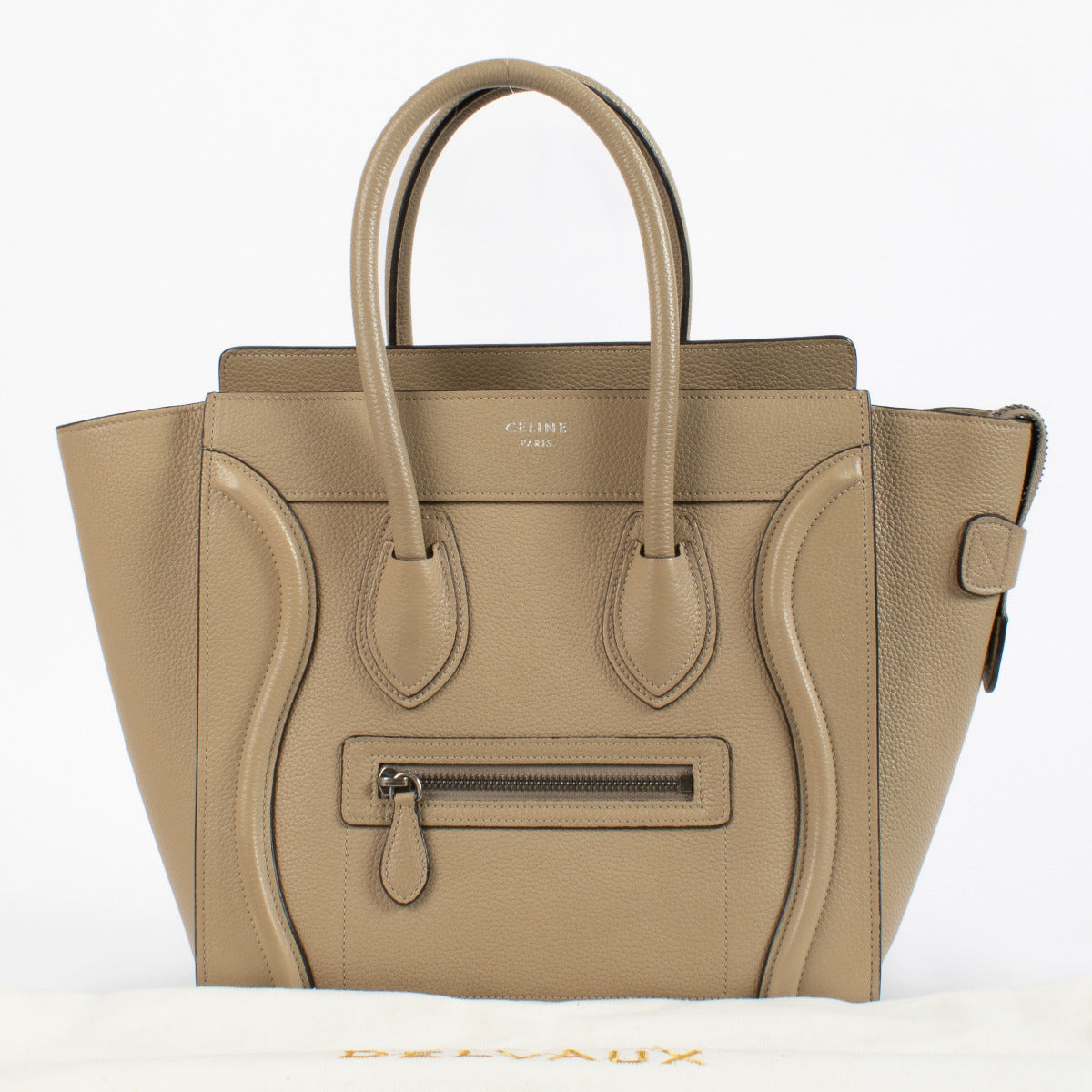 Are you looking for an authentic Celine Dune Beige Micro Luggage Bag? Labellov has got you covered!