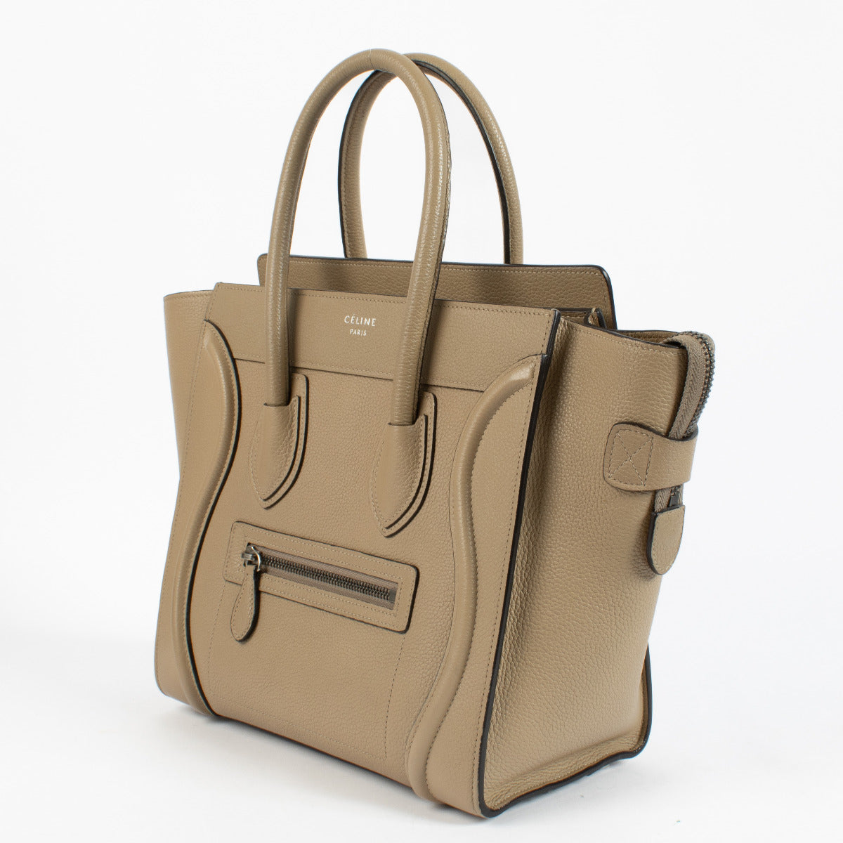 Sac Micro Luggage Céline Dune Beige