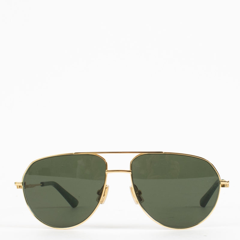 shop 100% authentic second hand Bottega Veneta Gold BV1302 Sunglasses on Labellov.com