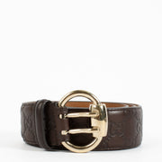 Preloved brown Gucci belt in size 90 on Labellov.com